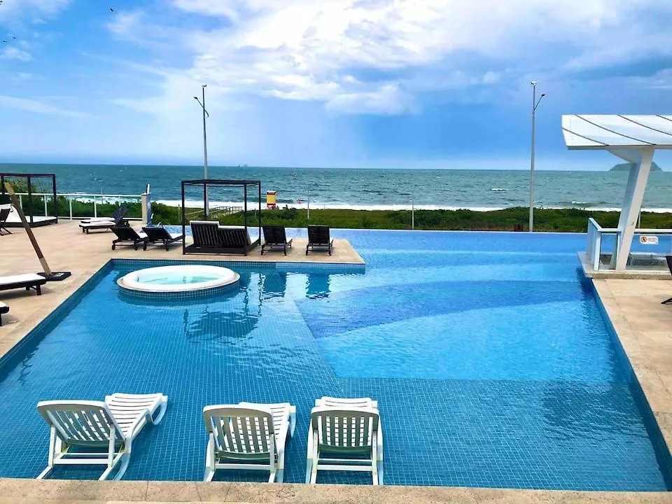 Ape Estilo Resort C/ Pe Na Areia E Vista Mar, Proximo Ao Beto Carrero Piçarras